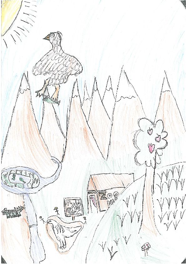 Alejandro Cantos El halcón cazador CRA Somontano Bajo Aragón