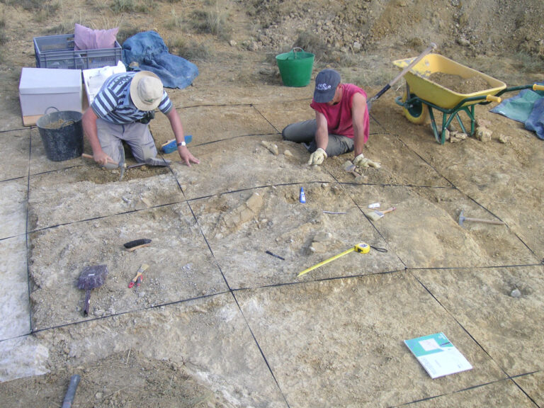 Excavacin yacimiento Magalenos Berdejo