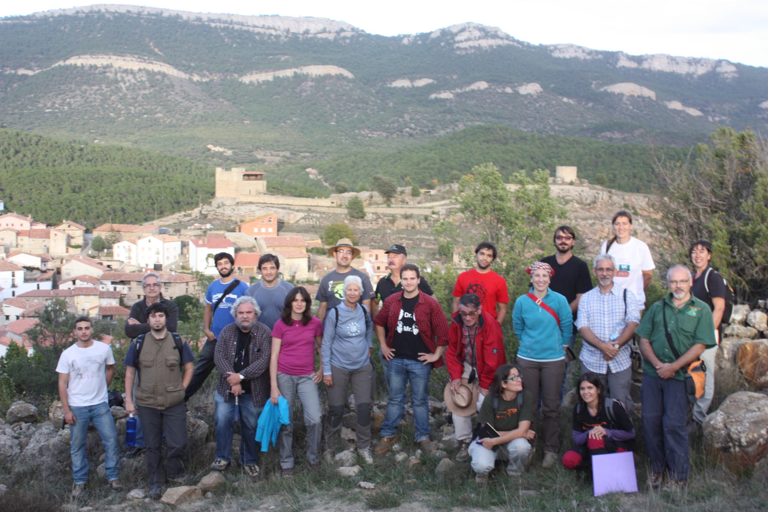 foto grupo en El Castellar