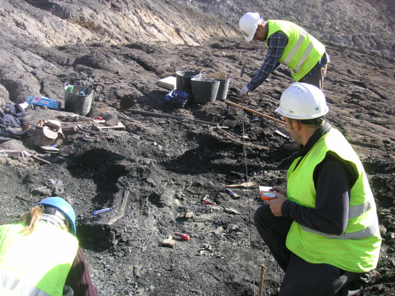 Foto 1. yacimiento de Ariio