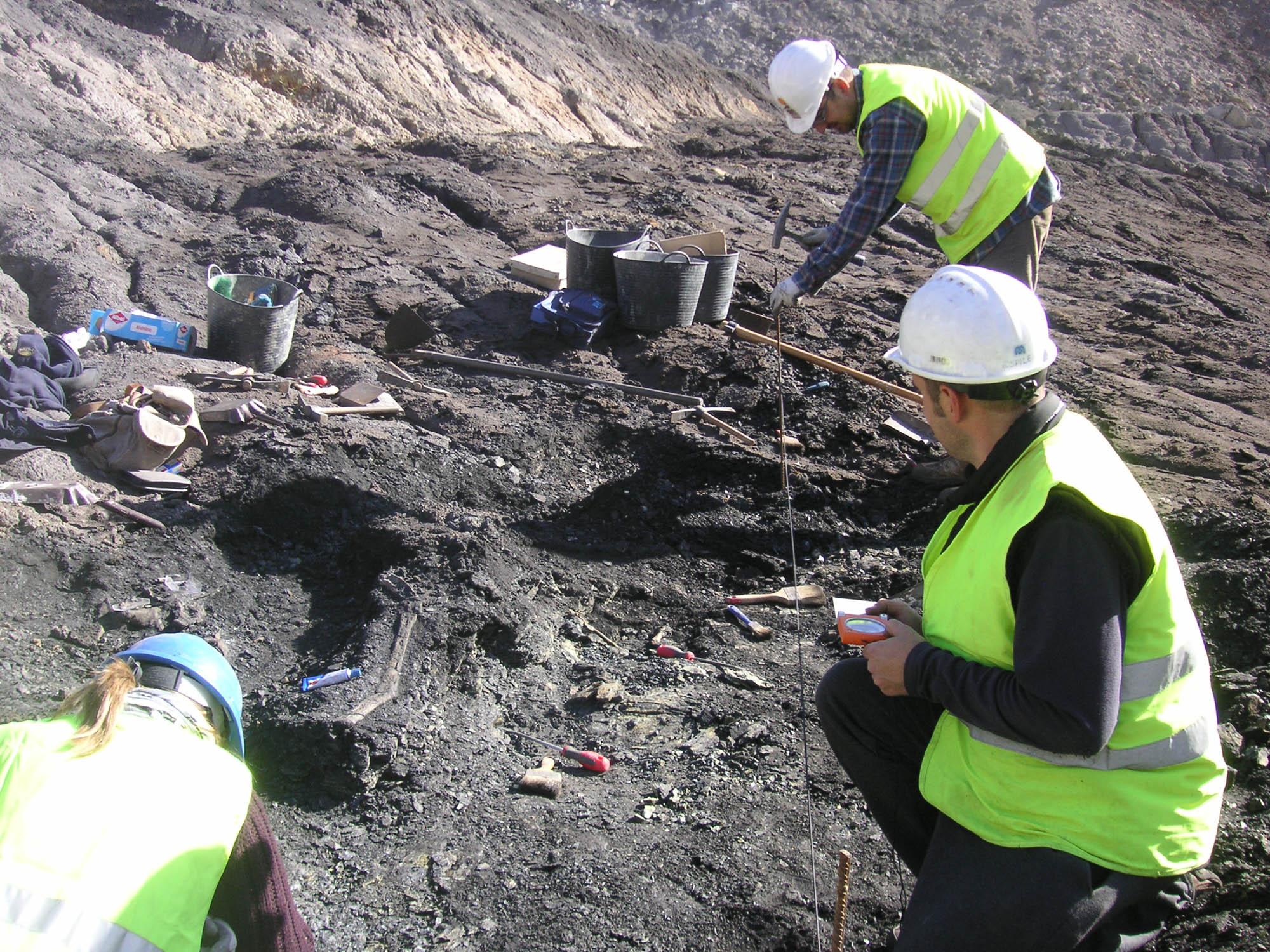 Foto 1. yacimiento de Ariio