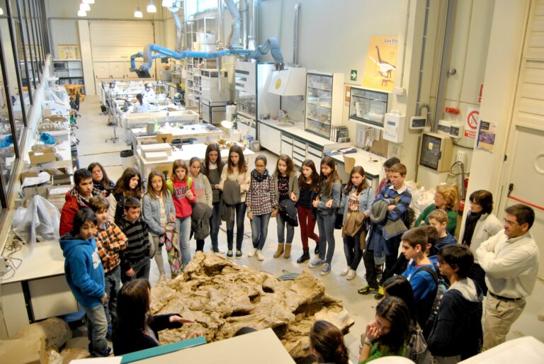 Laboratorio Fundación Dinópolis visita IES Rosa Molas 170320141