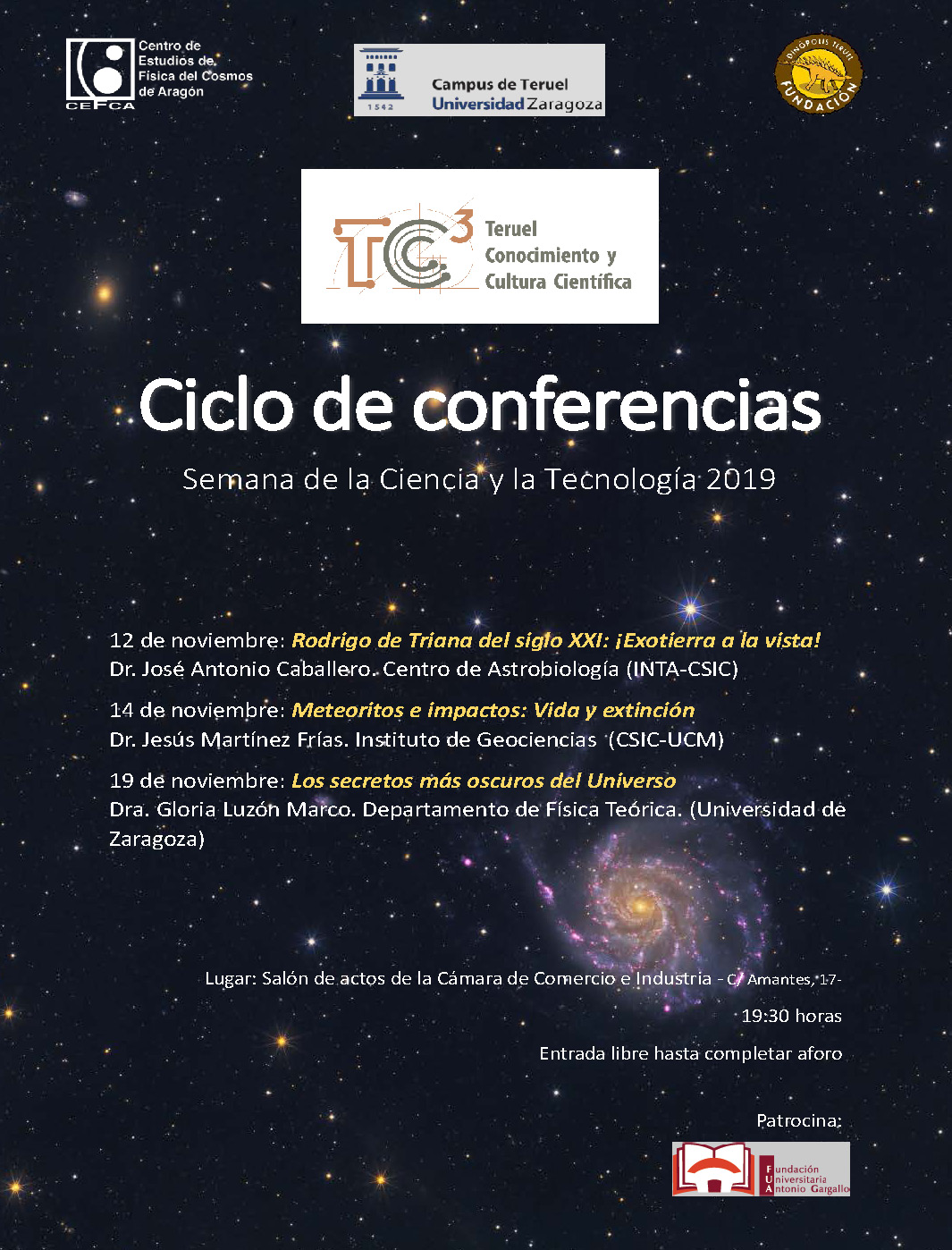 cartel semana ciencia TC3