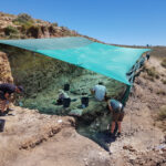 Foto 1 excavación yacimiento Puente Minero Teruel FCPTD