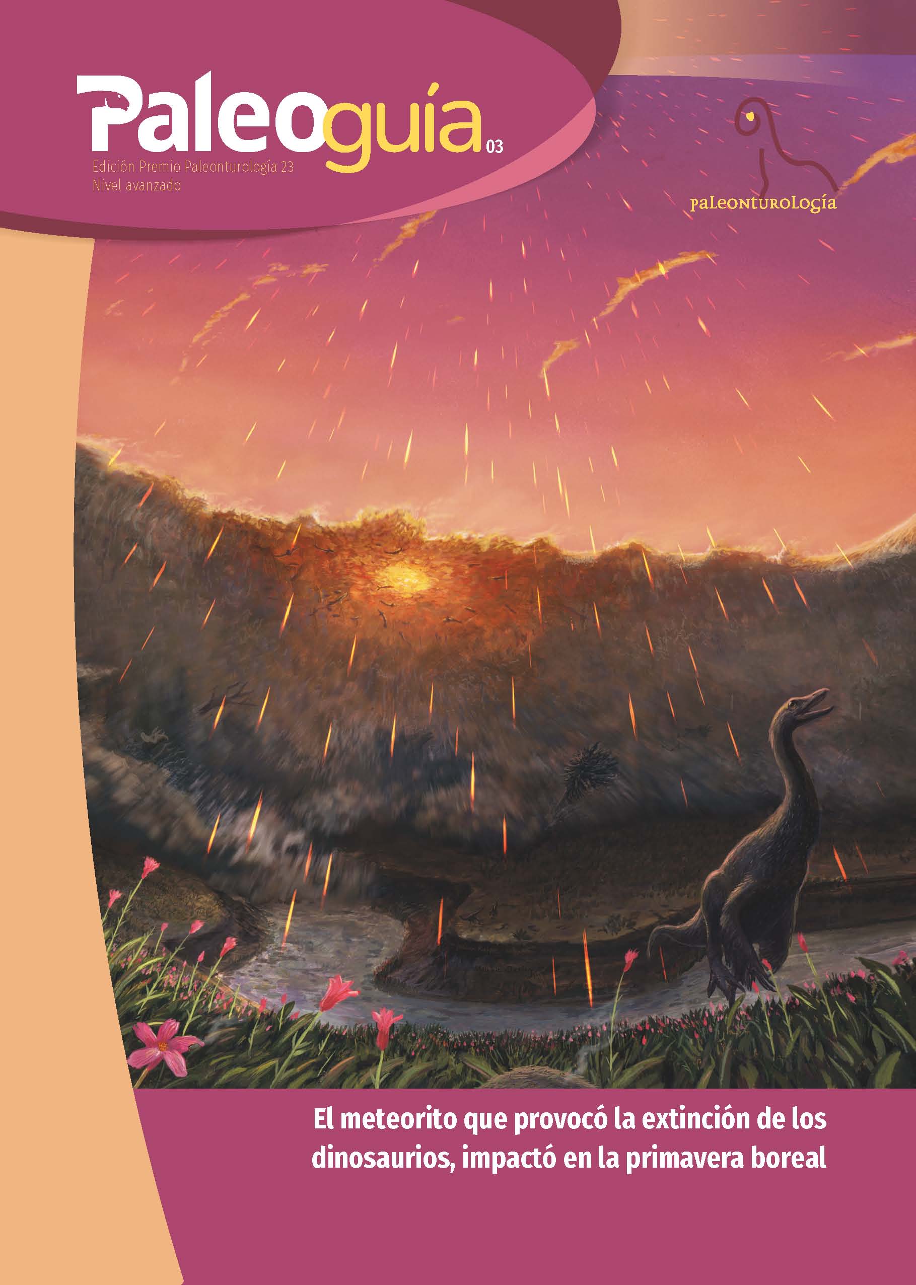 Foto 1 Portada Paleoguía03 del Premio Paleonturologia 2023 en español