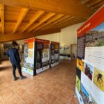 Exposición Dinosaurios del Carbón en la Sala de exposiciones del Centro Social de Gargallo