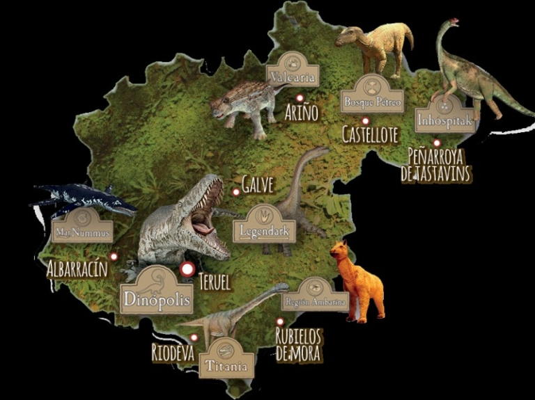 centros satelite dinópolis