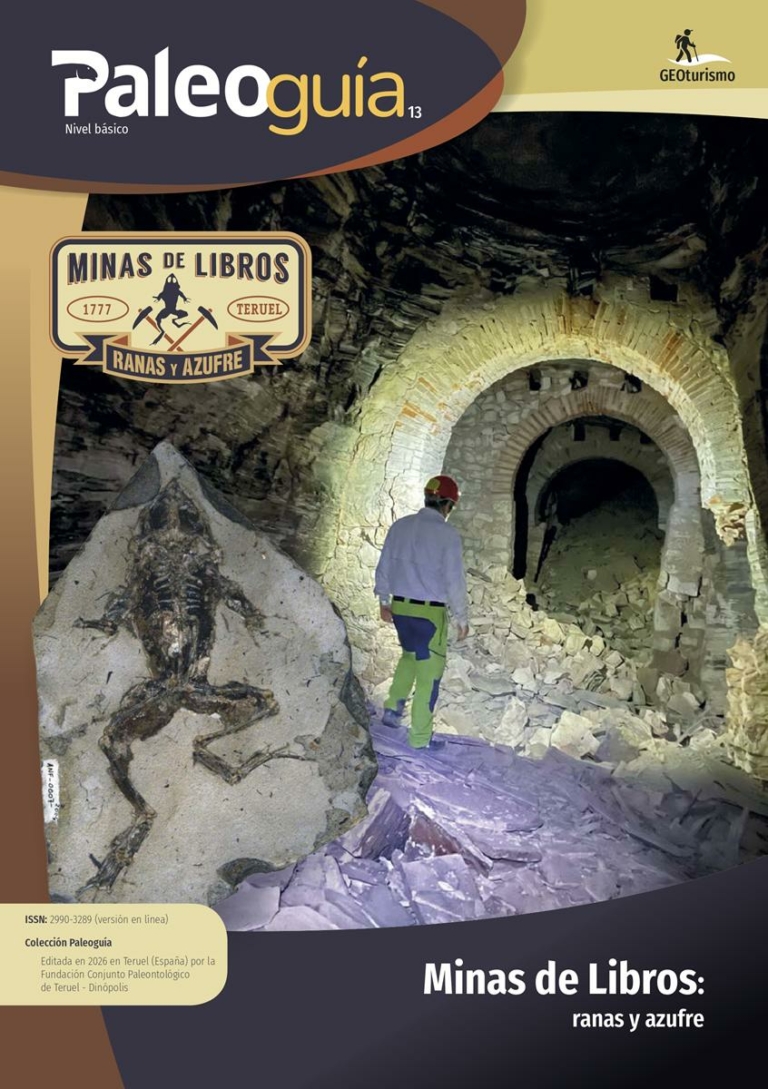 La Fundación Dinópolis publica una nueva Paleoguía dedicada al patrimonio paleontológico y minero de Libros (Comarca Comunidad de Teruel)